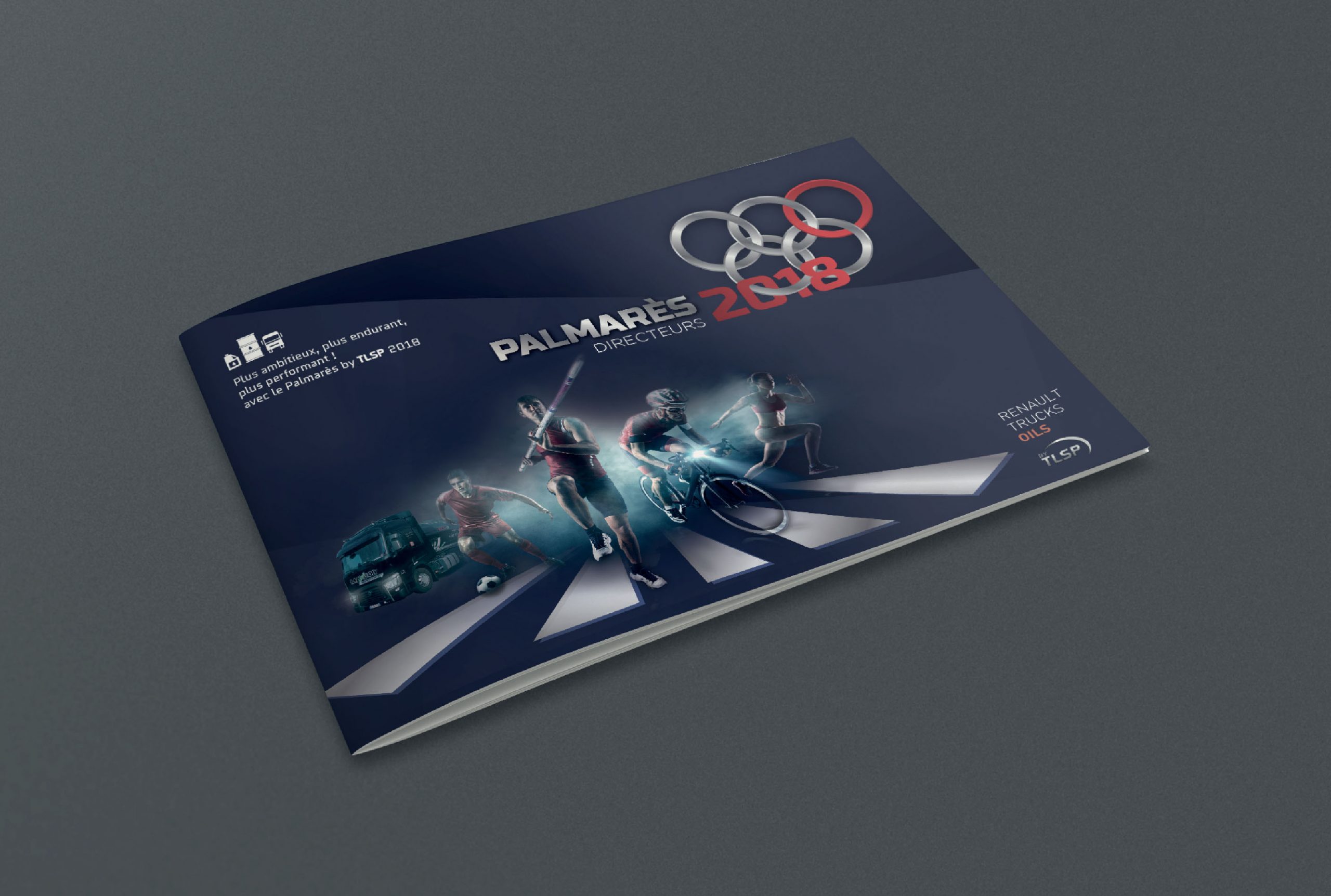 RENAULT TRUCKS OILS : Édition RENAULT TRUCKS OILS - Création Agence de communication Sirocco- Edition - Print - Design Produit