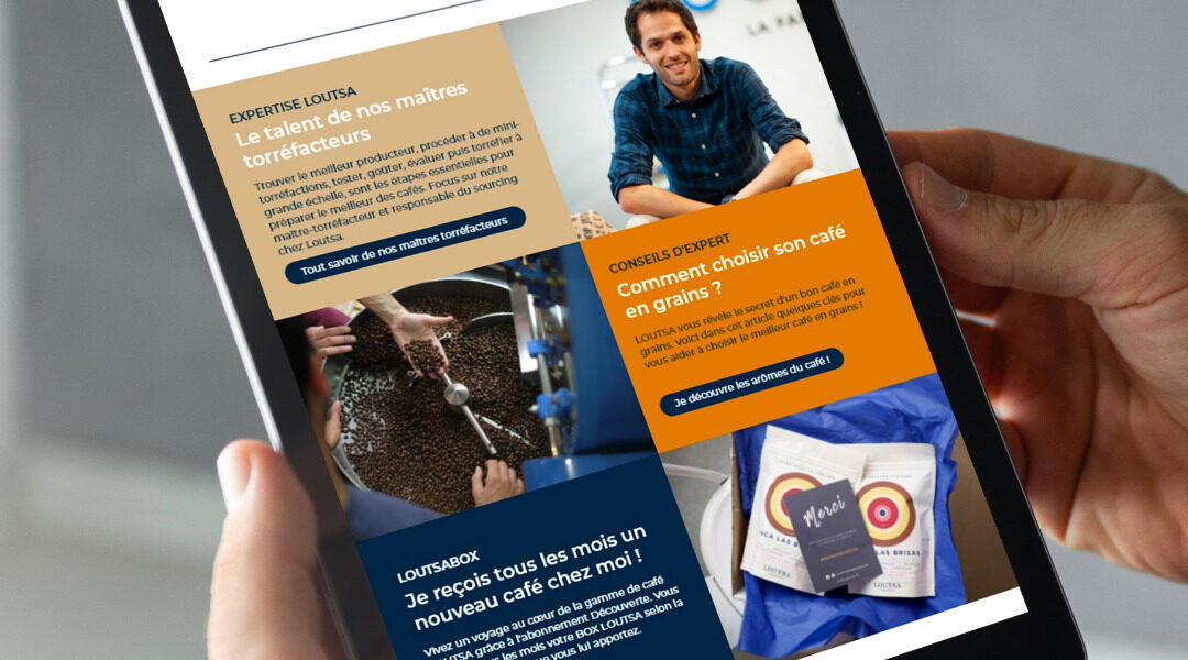 Une newsletter qui réveille avec Loutsa Torréfacteur !