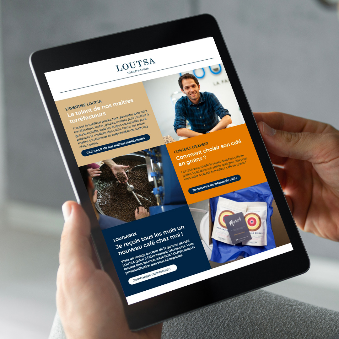 Une newsletter qui réveille avec Loutsa Torréfacteur ! Une newsletter qui réveille avec Loutsa Torréfacteur !